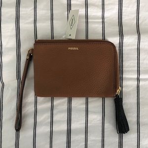 FOSSIL Tara Wristlet with Tassel